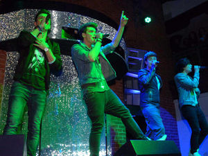 Supporting image for story: Union J greeted by screaming fans at Shrewsbury Buttermarket gig