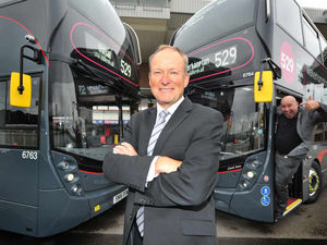Supporting image for story: All aboard! £8m luxury 'Platinum' buses take to streets of the Black Country..complete with free 4G Wifi and USB charging