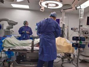 Inside one of the operating theatres at Telford's Princess Royal Hospital. Picture: LDRS
