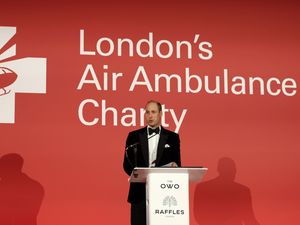 Supporting image for story: William praises success of fundraising appeal for new air ambulance helicopters
