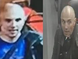 Supporting image for story: Face of man police want to speak to after arson that damaged Birmingham shops