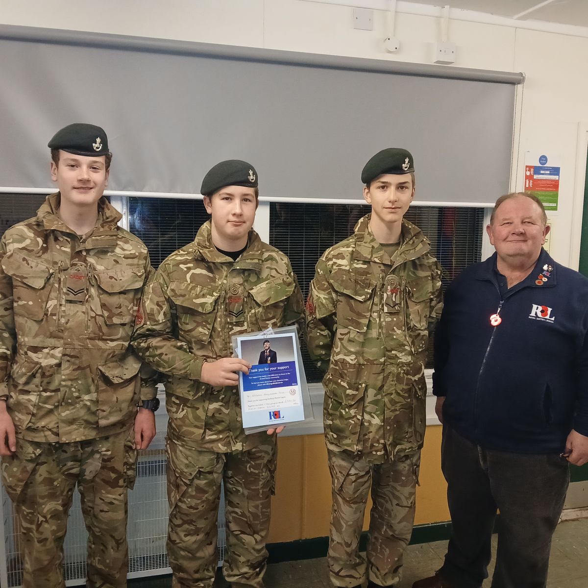 Ellesmere Poppy Appeal sets fundraising record for third year running with &pound;16,755 collected