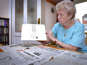 Supporting image for story: Spoof of Hitler's will found on Long Mynd