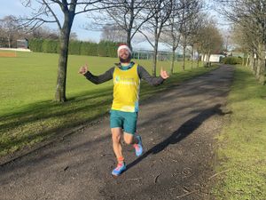 Supporting image for story: Telford runner halfway through 12-marathons-in-12-days challenge for charity has raised more than £2,300 so far