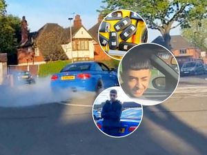 Supporting image for story: Brazen West Midlands car theft gang nailed after filming themselves doing wheel spins in stolen cars