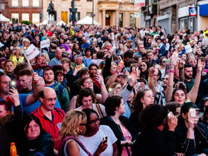 Supporting image for story: Enjoy Wolverhampton Live: Crowds turn out for city gig in tribute to attack victims - in photos and video