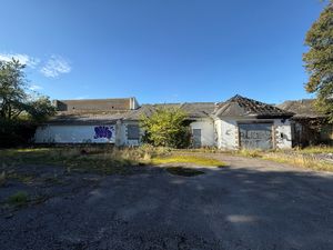 The car park at the former Hatherton House Hotel, Penkridge