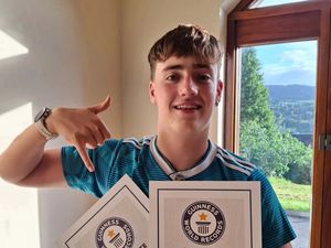 Supporting image for story: Co Down teen aims to become youngest to complete Irish Triple Crown challenge