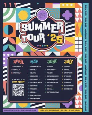 Digbeth Dining Club Summer Tour 2025 poster