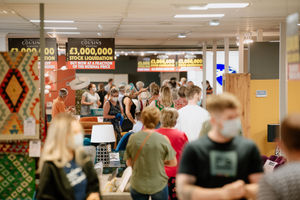 People attended the reopening of Alan Ward store in Shrewsbury after it was taken over by Cousins