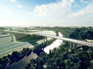 Supporting image for story: Controversial dam dropped from Shrewsbury relief road plan