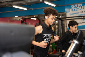 Young people enjoying facilities at OnSide Youth Zone