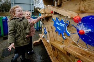 New play equipment at Lawley Primary School