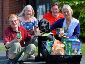 Supporting image for story: Ludlow food bank partnership chips in to ensure pets don't go hungry