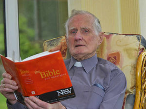 Supporting image for story: Market Drayton reverend's calling still strong after 72 years