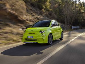 Supporting image for story: First Drive: Is the Abarth 500e a hot hatch of the future?