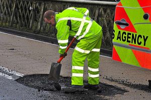 Supporting image for story: Driving us potty: What is being done about the pothole problem on our roads?