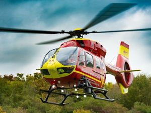 Supporting image for story: Girl, 6, airlifted to hospital with serious injuries after three-car crash