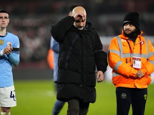 Supporting image for story: Pep Guardiola has plenty to ponder as City squander two-goal lead at Brentford