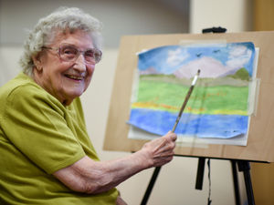 Supporting image for story: Bingo, letters from children, and flower deliveries: Shropshire care home residents' spirits lifted by community