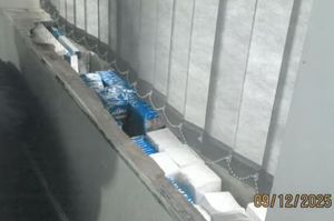 The hollowed out windowsill inside Wisla
