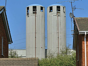 Supporting image for story: Victory! Two eyesore silos to be torn down at Black Country factory