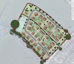 Fenton House Lane In Wheaton Aston Masterplan. Credit: Tag Design. With permission for all LDRS partners