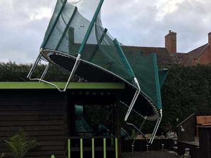 Supporting image for story: Storm Doris: Trees blown down and roads blocked as Shropshire and Mid Wales are battered by high winds