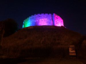 Supporting image for story: Tamworth Castle set to fly the flag and turn into rainbow for Pride event