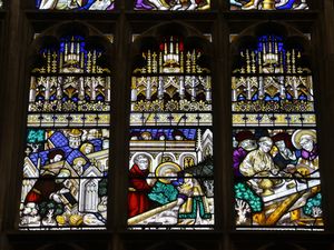 Supporting image for story: Ludlow church finishes £3.5m lottery bid as it aims to protect priceless stained glass windows