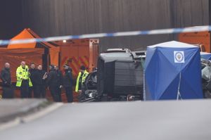 Police are investigating the crash