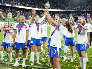 Supporting image for story: King urges Lionesses to target World Cup glory after ‘great pride’ of Euros win