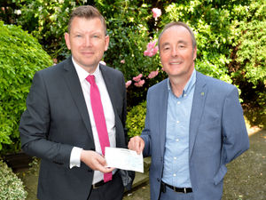 Supporting image for story: Express & Star Business Awards raise £2,800 for Beacon Centre