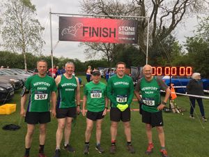 Supporting image for story: Runners take on Ups and Downs