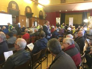 Hundreds of men turned out for prostate cancer screening  