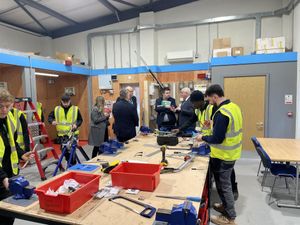  Shaun Davies MP visits JTL Telford to mark National Apprenticeship Week.