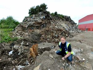 Supporting image for story: Infamous Brierley Hill rubbish mountain FINALLY coming down