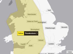 Supporting image for story: Thunderstorm and heavy rain threat as 10-hour weather warning issued for Black Country