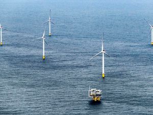 Supporting image for story: Huge wind farm opens off North Sea coast