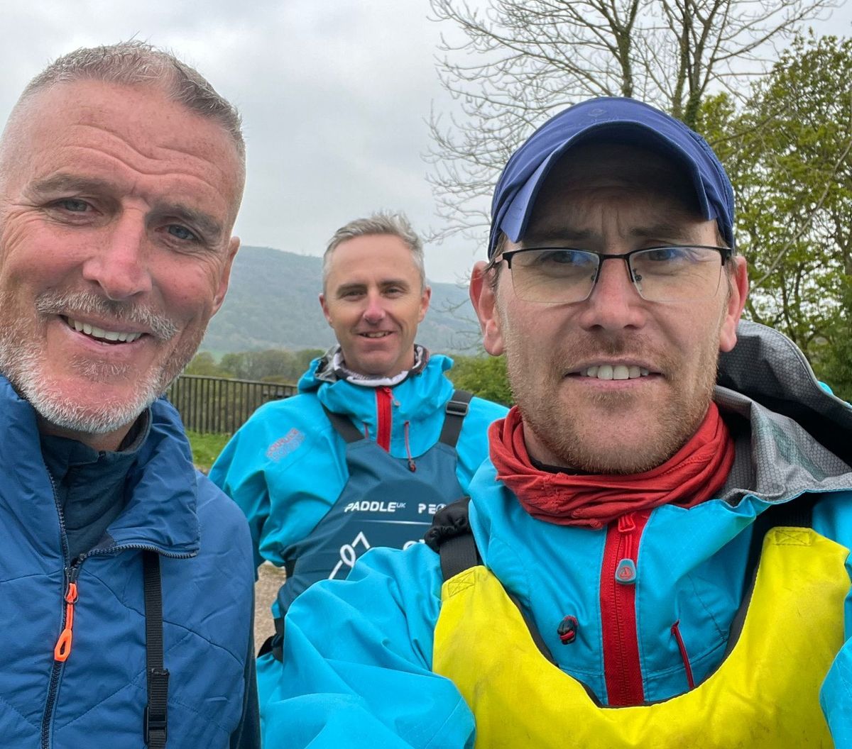 Kayakers meet BBC Springwatch star at ‘Stream in the Sky’