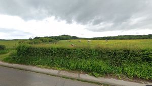 The land off Whitmore Road, Newcastle-under-Lyme. Image from Google. 
