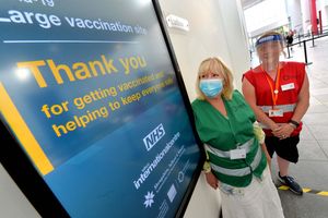 Karen Turner-Atkinson, from Madeley, and Stacey Barsby, 31, from Randlay 