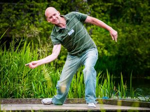 Supporting image for story: British stone-skimming championships held in Shropshire - with video and photos