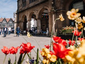 Supporting image for story: Brighten up the shop windows for Shrewsbury Flower Show contest