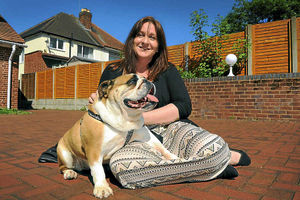Joanne Bennett, 43, who helped rescue Molly from the couple