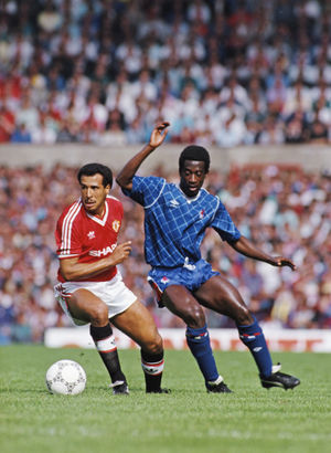 Former Albion and Manchester United midfielder Remi Moses has died in Greece aged 65. (Photo by Allsport/Getty Images)