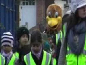 Supporting image for story: Baggie Bird encourages youngsters to stay safe