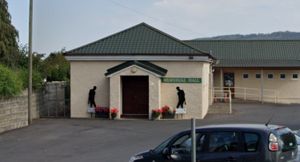 Presteigne Memorial Hall. From Google Streetview.