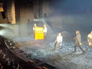 Supporting image for story: Two arrested after Just Stop Oil protesters disrupt Sigourney Weaver play