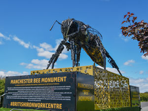 Supporting image for story: Spectacular follow-up to Knife Angel sculpture made out of guns goes on display